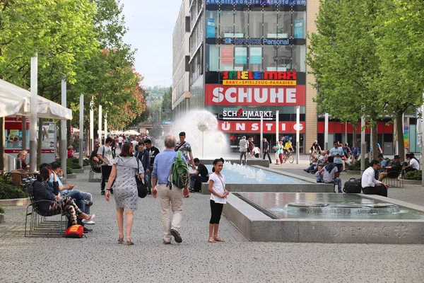 Dresden shopping — Stock Photo, Image