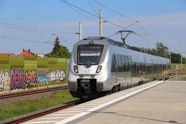 S-Bahn Central Germany — Stock Photo, Image