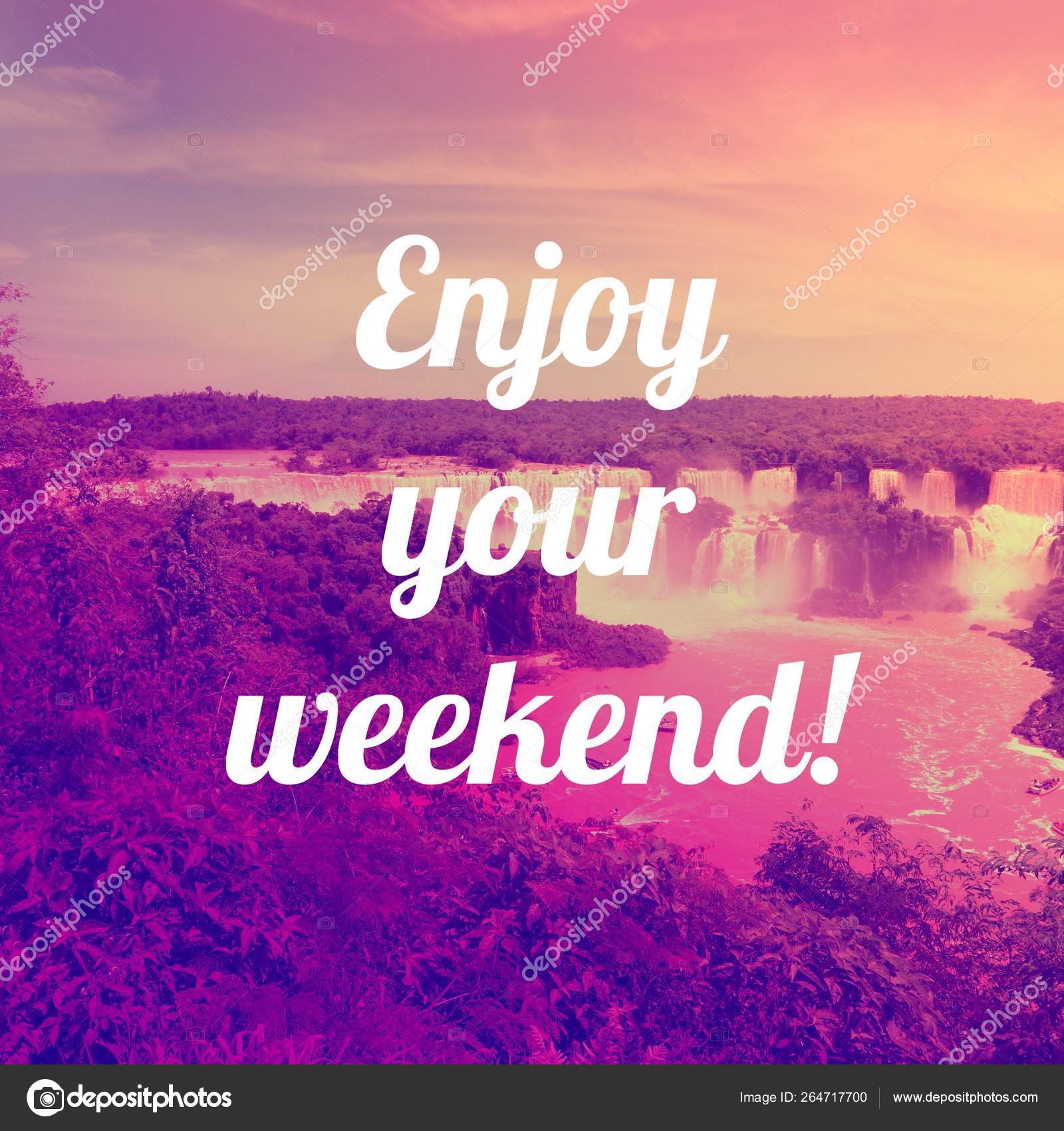 Enjoy Your Weekend Stock Photo Image By C Tupungato