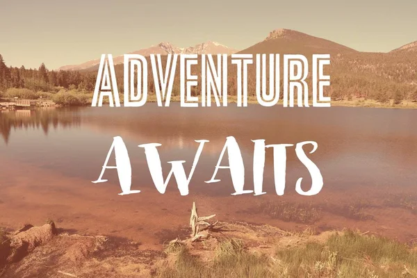 Adventure awaits — Stock Photo, Image