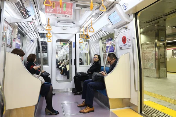 Transporte público de Tokio — Foto de Stock