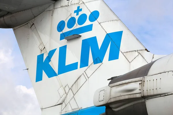 Letadlo KLM — Stock fotografie