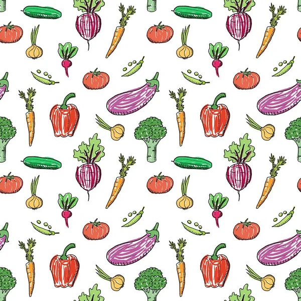 Мода на овощи — стоковый вектор