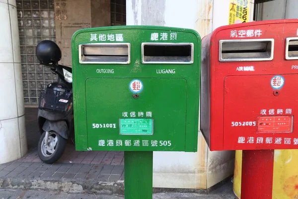 Тайванська поштова скринька — стокове фото