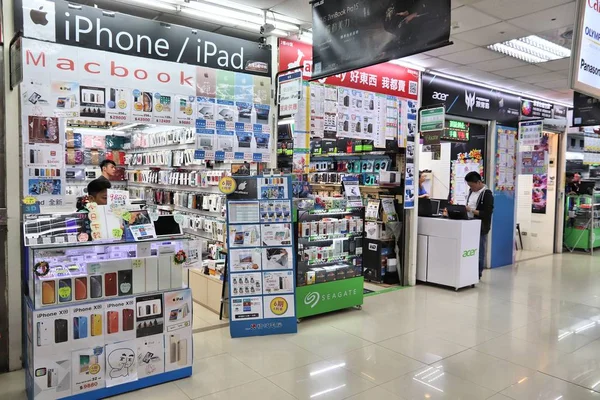 Mercado de computadores de Taipei — Fotografia de Stock