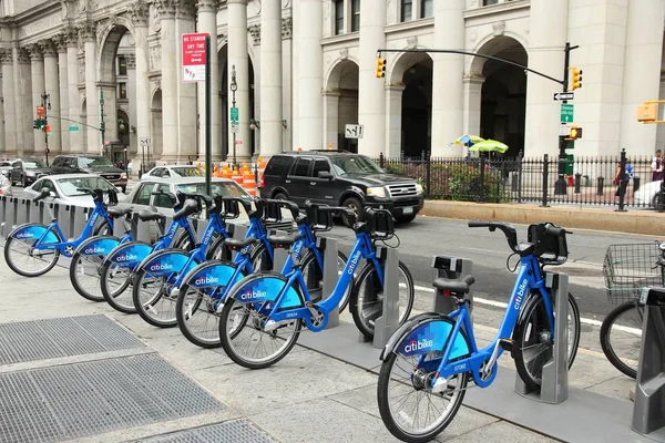 Nueva York Citi Bike — Foto de Stock