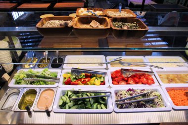 Macaristan'da kahvaltı büfesi