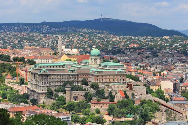 Budapest slott – stockfoto