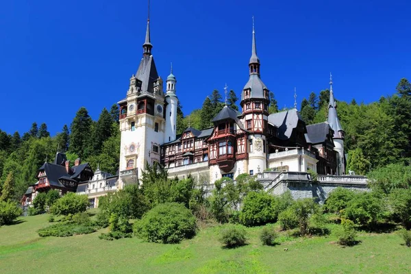 Castello delle fiabe, Romania — Foto Stock