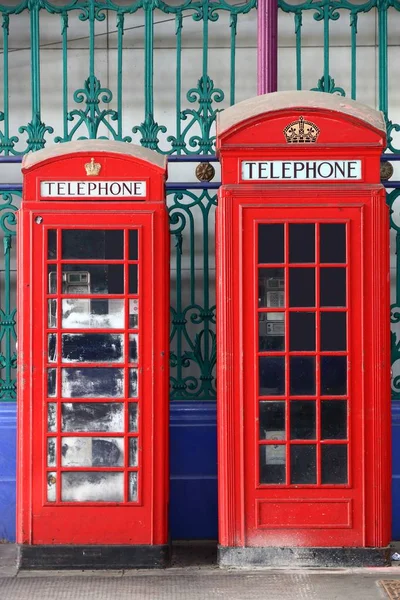 Londoni telefon — Stock Fotó