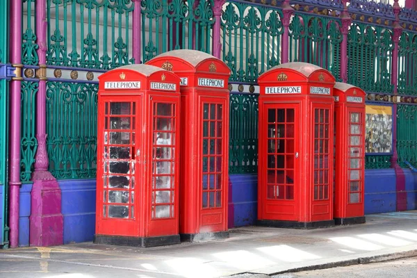 Telefone de Londres — Fotografia de Stock