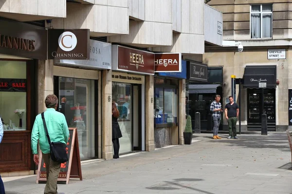 Hatton Garden, Londres — Fotografia de Stock