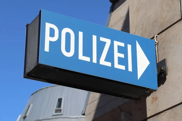 Alemania Polizei — Foto de Stock