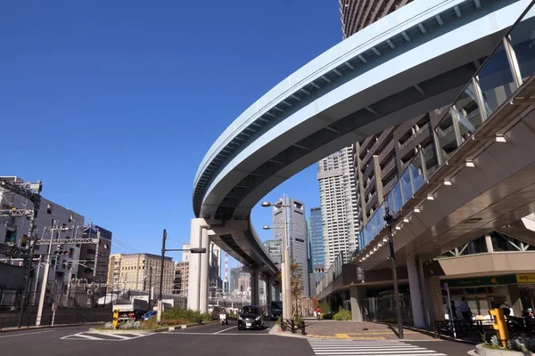 Monorriel en Tokio —  Fotos de Stock