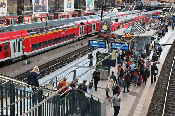 Estação de hamburgo — Fotografia de Stock