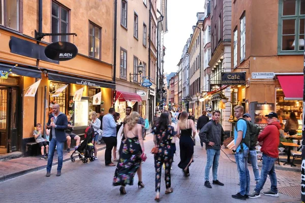 Starego miasta w Sztokholmie — Zdjęcie stockowe