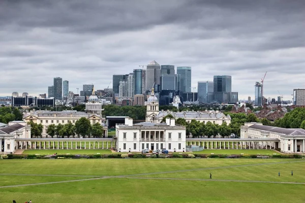 Londyn Greenwich View — Zdjęcie stockowe