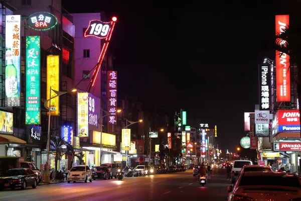 Hualien Street, Tajwan — Zdjęcie stockowe