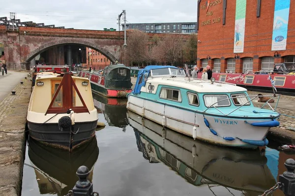 Manchester Castlefield — Stock Photo, Image