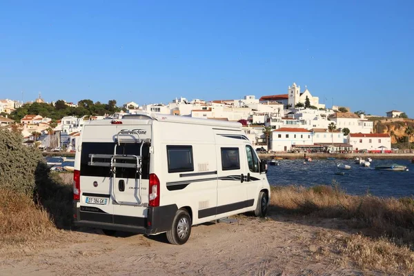 Camper vacaciones, Portugal — Foto de Stock