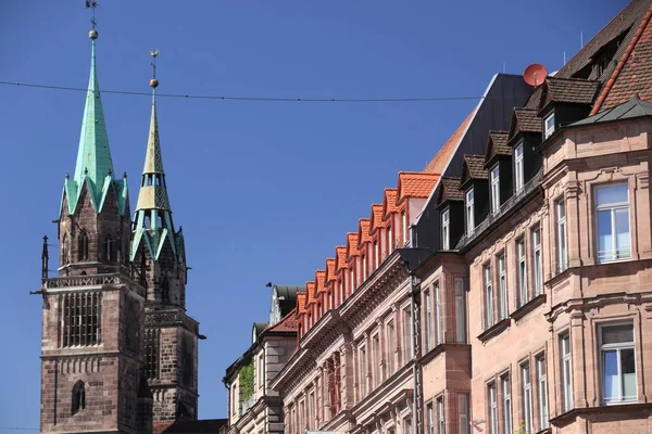Ciudad de Nuremberg — Foto de Stock