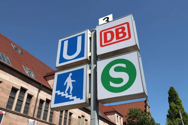 Nurnberg toplu taşıma — Stok fotoğraf