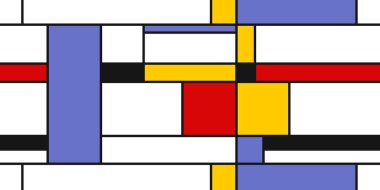 Mondrian tarzı sanat
