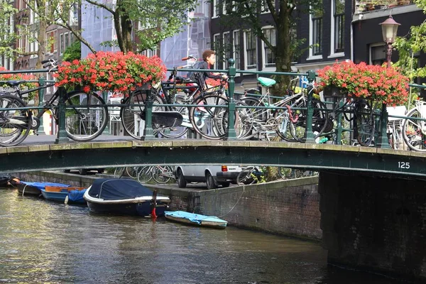 Kanaal Bloemgracht, Amsterdam — Stockfoto