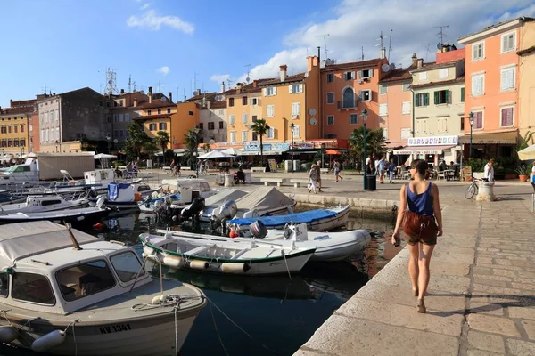 Croazia destinazione - Rovigno — Foto Stock