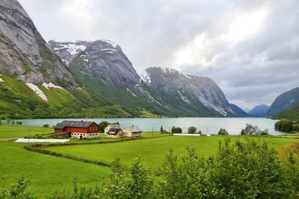 Paisagem da Noruega — Fotografia de Stock