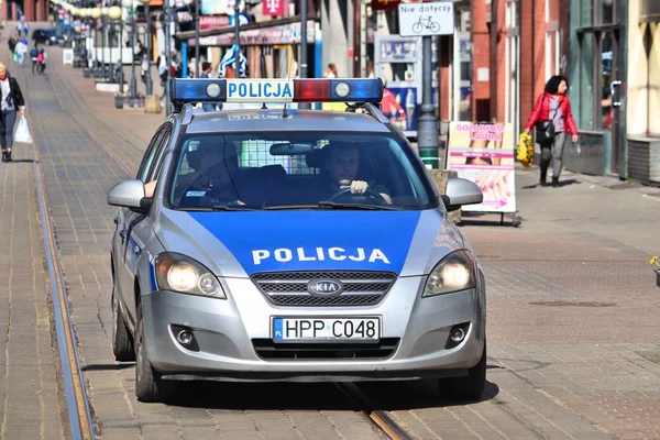 Policía polaca — Foto de Stock