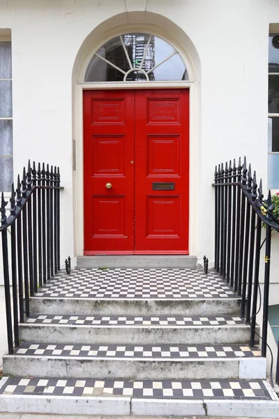 Drzwi Londyn — Zdjęcie stockowe