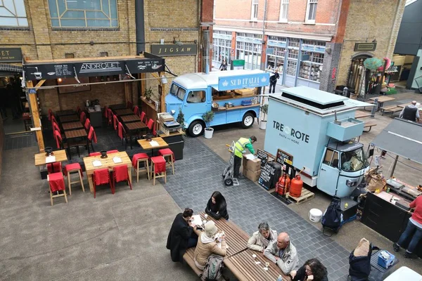 Spitalfields Comida de mercado —  Fotos de Stock