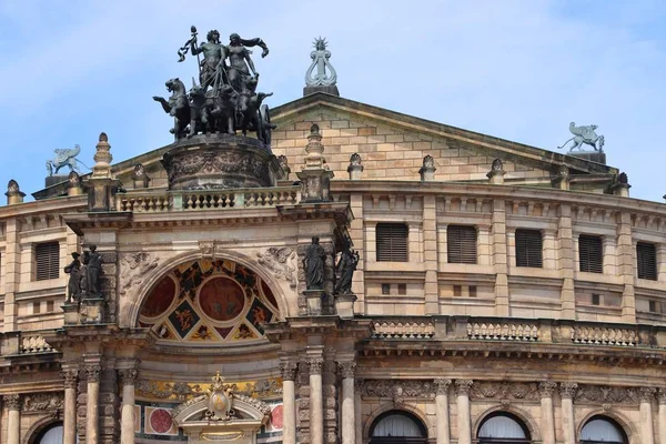 Alemanha - Dresden Semperoper — Fotografia de Stock