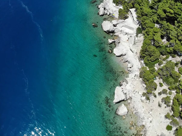 Luchtfoto van Kroatië — Stockfoto