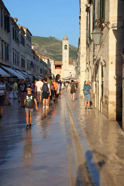 Stradun, Ντουμπρόβνικ — Φωτογραφία Αρχείου