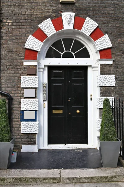 Porta georgiana de Londres — Fotografia de Stock