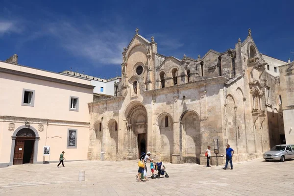 Matera mérföldkő — Stock Fotó