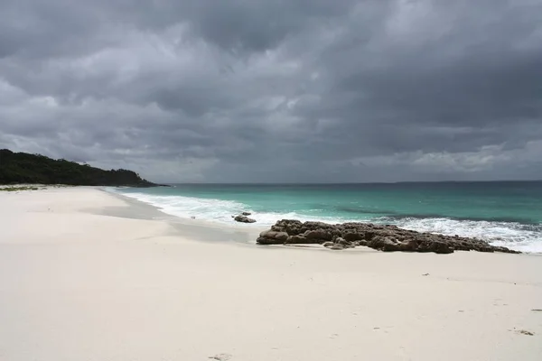 Austrália praia branca — Fotografia de Stock