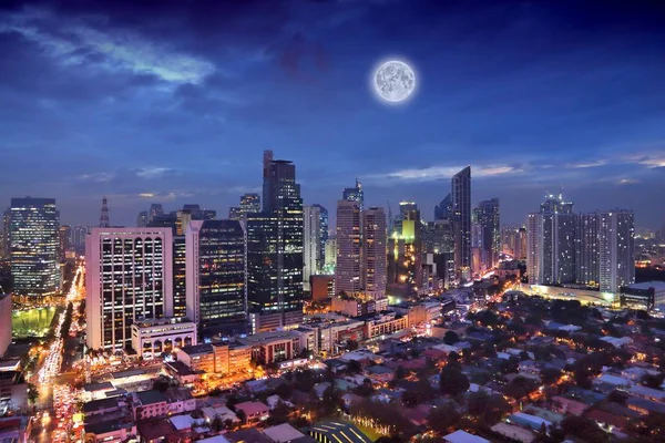 Manila moon — Stock Photo, Image