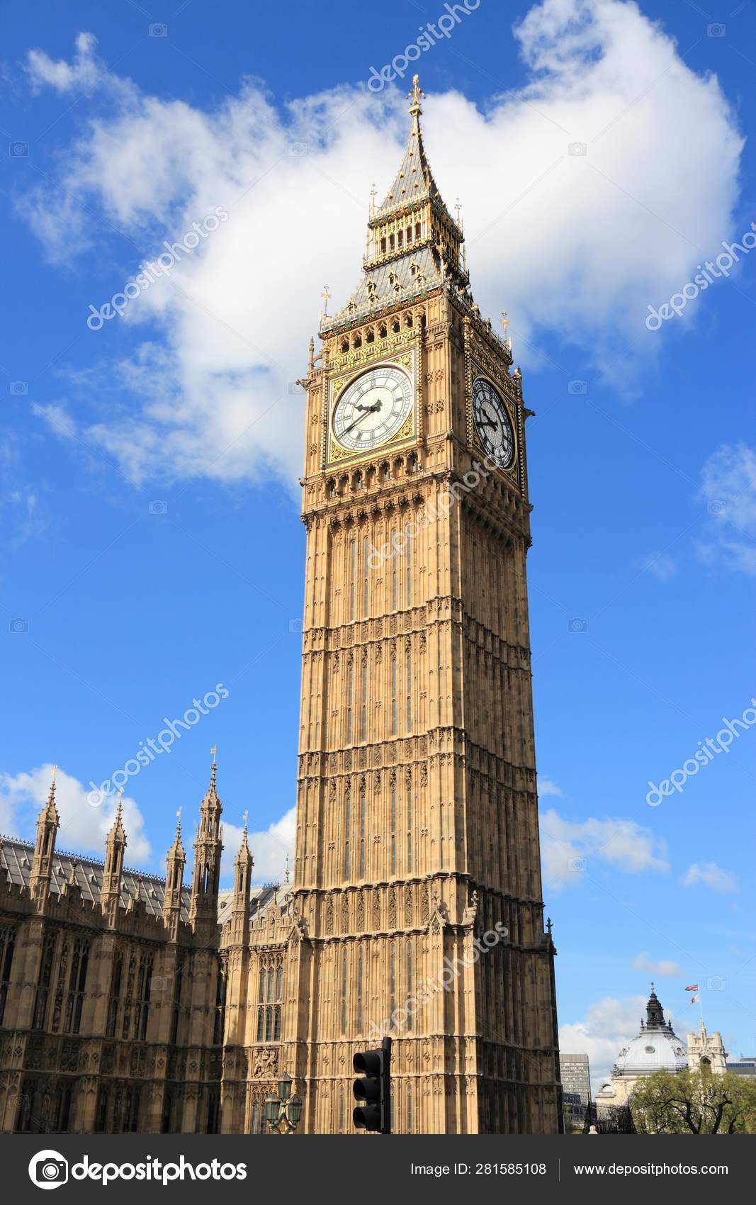 Big Ben Clock Tower Stock Photo By C Tupungato
