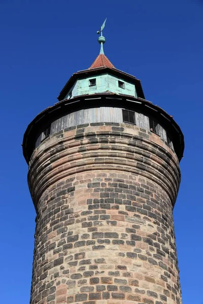 Nuremberg Sinwell Tower — Stockfoto