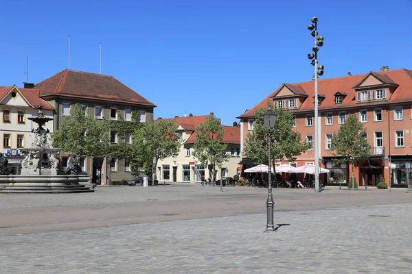 Erlangen Marktplatz — Stockfoto