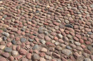 Kırmızı granit parke taşı