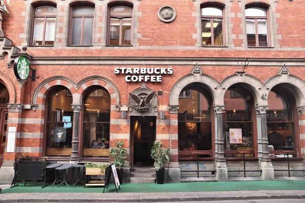 Starbucks Coffee Suecia — Foto de Stock