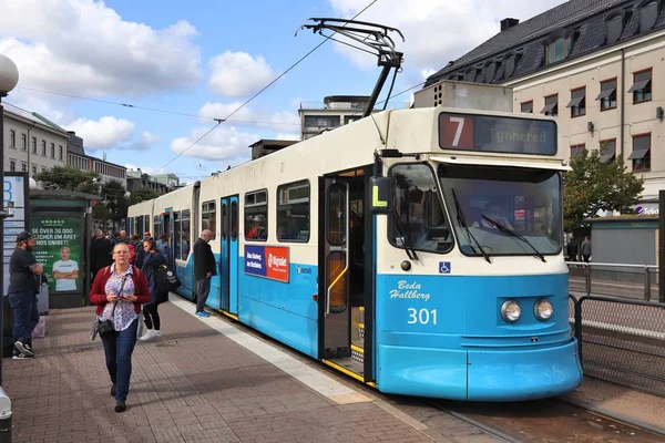 Kollektivtrafik i Göteborg — Stockfoto