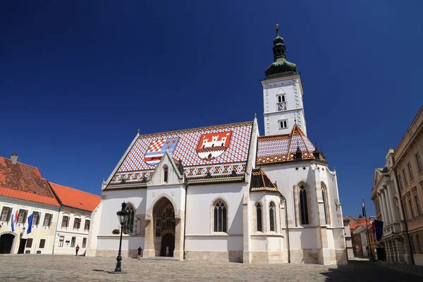 Záhřeb kostel — Stock fotografie