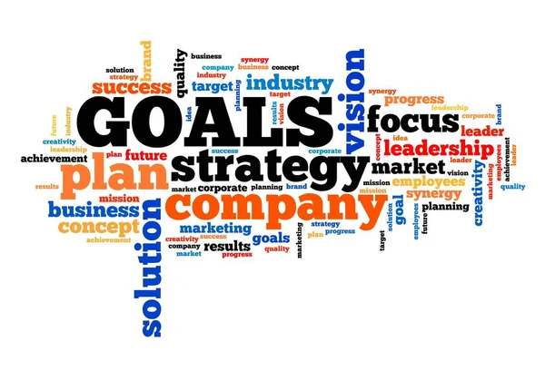 Goals in business — Stock Photo, Image