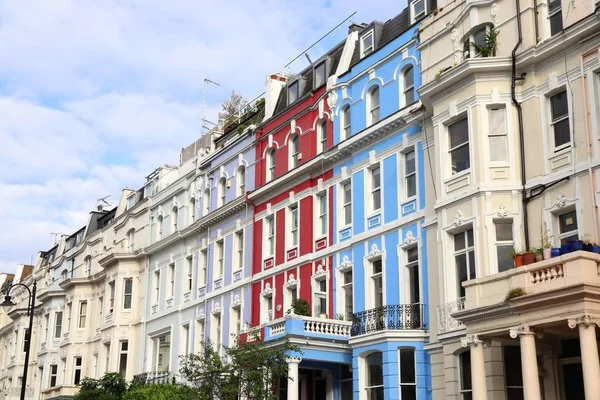 Dzielnicy Notting hill, Londyn — Zdjęcie stockowe