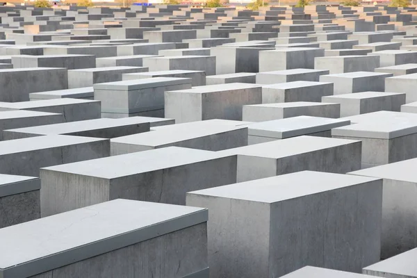 Memorial do holocausto de berlin — Fotografia de Stock
